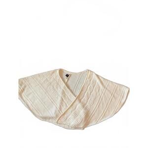 Cejon Cozy Cable Knit Wrap Sweater One Size